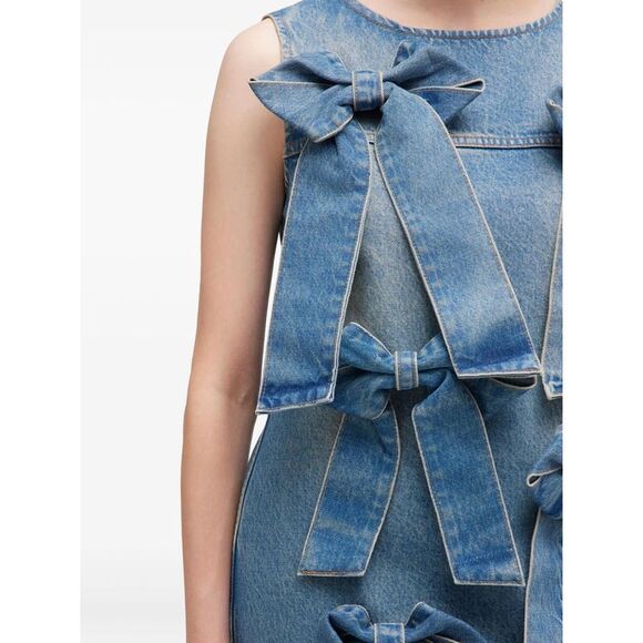 Ganni Blue Dresses - Day Dresses Women - Picture 3 of 4